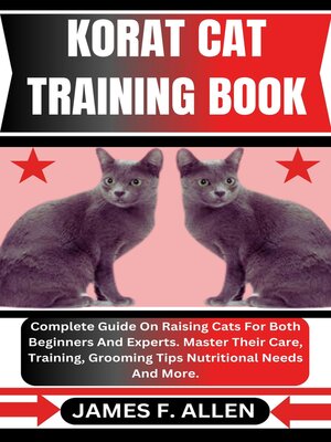 cover image of KORAT CAT TRAINING BOOK